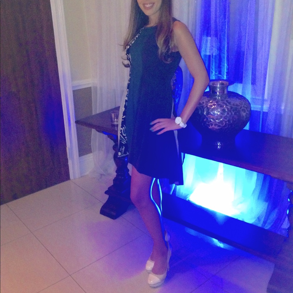 Rachel -Rachel Roy colorful sequin evening dress